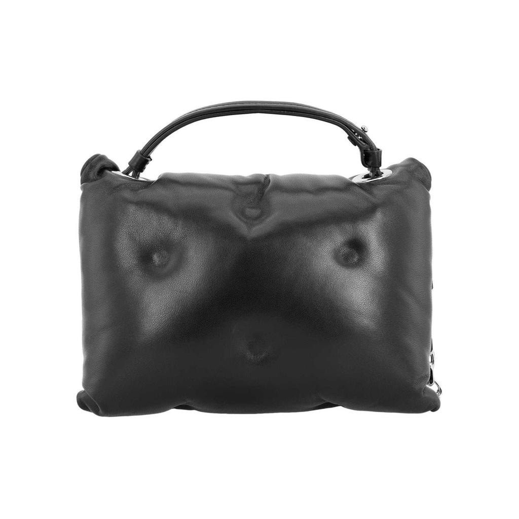 Maison Margiela Glam Slam Logo Chain Shoulder Strap Crossbody Bag Men bags Black SB1WG0019P4300T8013