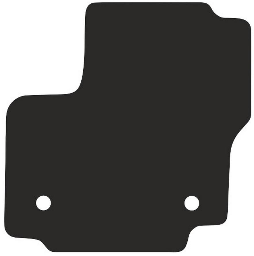 Rubber-Backed Polyamide Driver Floor Mat For Ford S-Max Mk1 Minivan 2012-2015
