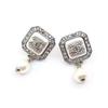 Серьги Двойная С Серебро Женские Аксессуары AB7703B07453NG607