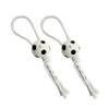 Dingdong Pet Pet Soccer Rope Набор латексных игрушек, 2 шт., 35 см + 38 см, разные цвета, 1 комплект