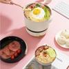Folded Electric Cooking Pot Mini Portable Electric Skillet Split Type Frying Pan Travel Collapsed Multicooker Hotpot