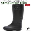 Moonstar MF03RL Rain Boots, Black, Size 23.0 cm, 2E
