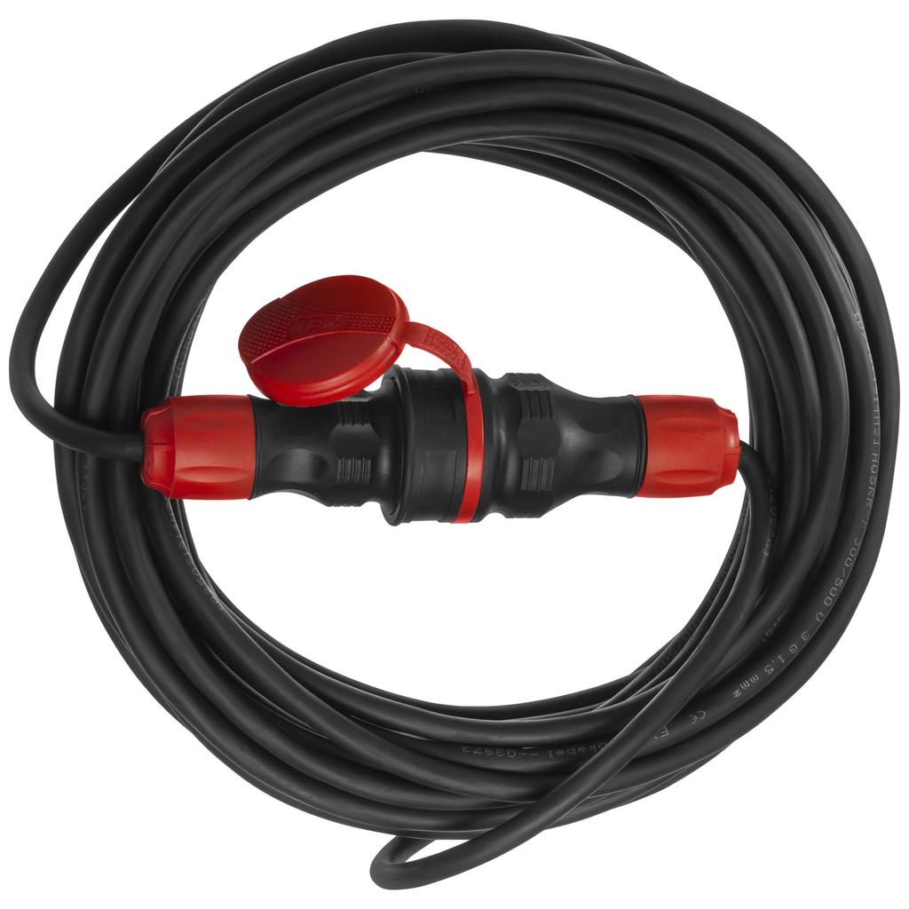 Extension Cable 25M 250V 16A 2P+Z 3X2.5Mm2 Ip44 Power Supply
