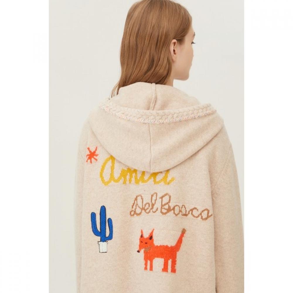  Benetton Benetton Button Hooded Knit Cardigan Bakca9461 Be