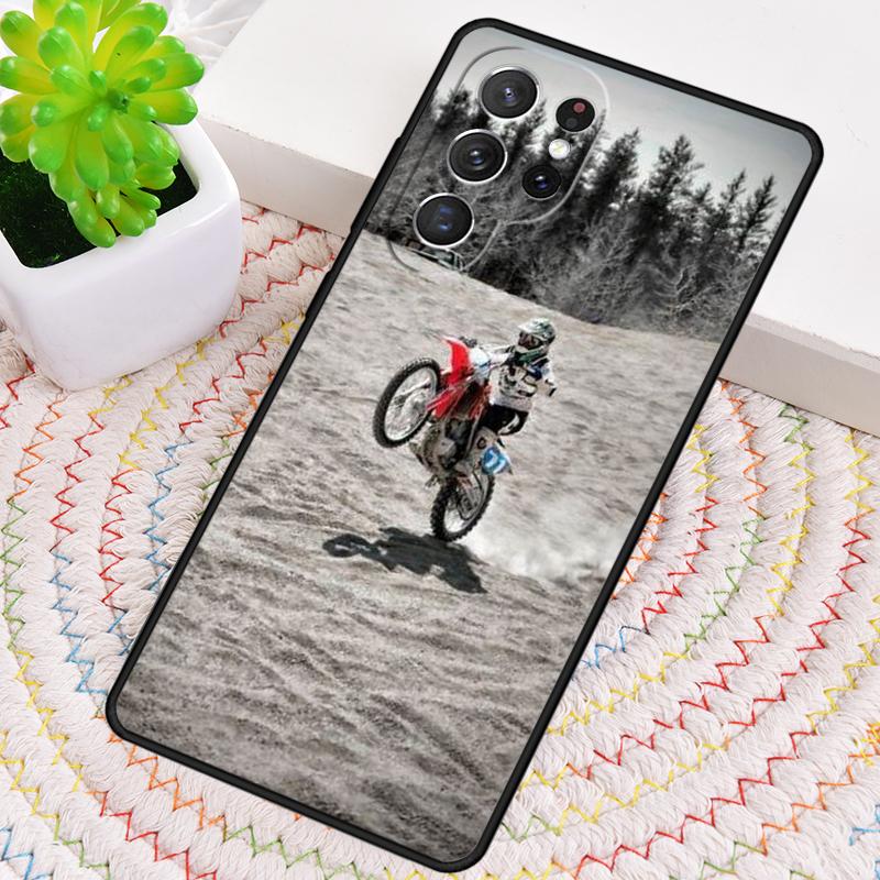 Мягкий силиконовый чехол для телефона Moto Bike Motocross для Samsung Galaxy note 10 pro S26 S25 S24 S23 S22 S21 Plus S25Ultra Capa Cover