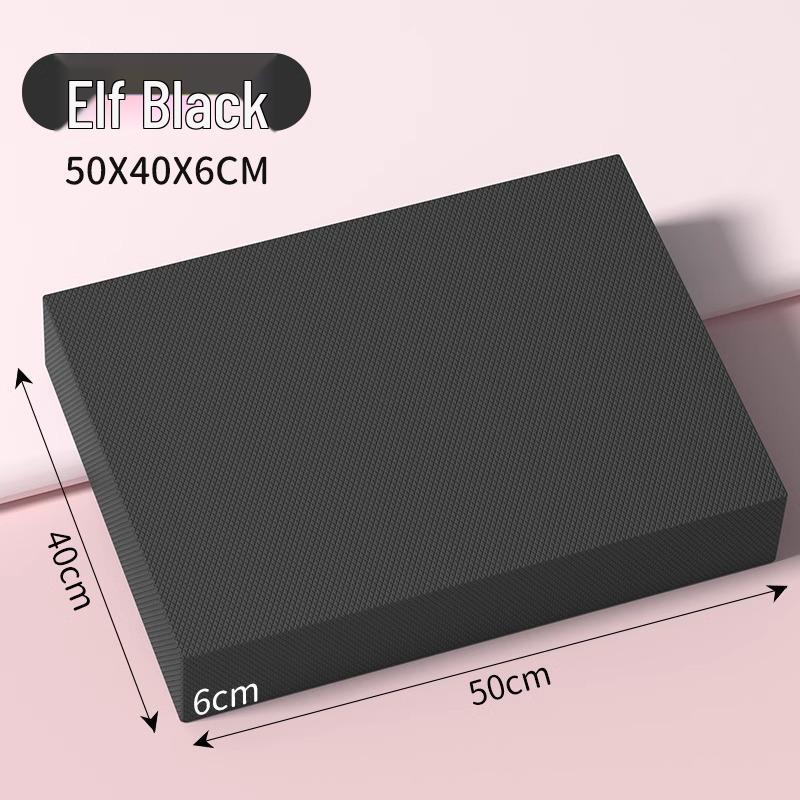 Коврик для йоги и фитнеса из бесшумной нескользящей толстой пены и ролик для пресса с подушечкой для колен