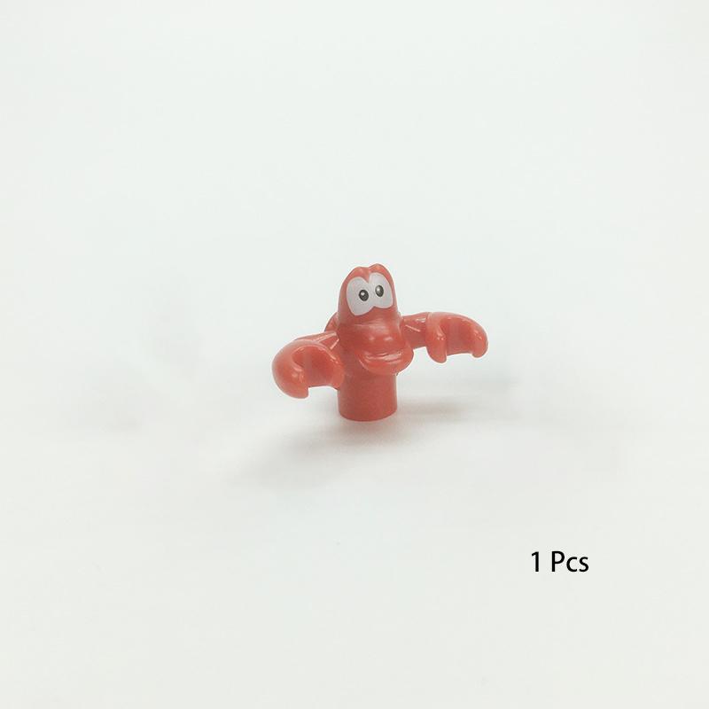 Jungle Ocean Animal Parts Compatible With LEGO Building Blocks Farm Bricks Toys Dinosaur Owl Snake Eagle Spider Fish
