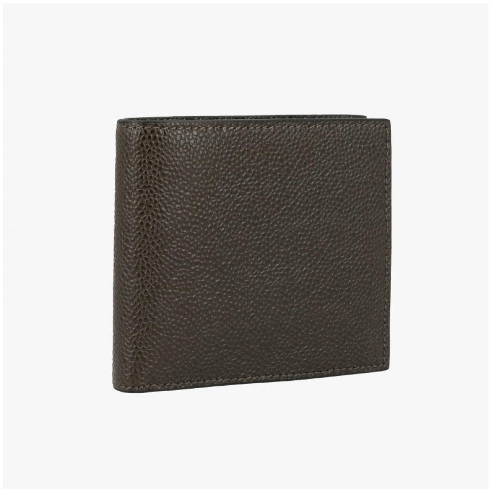Thom Browne Pebble Grain Three Stripe Tab Wallet Maw023a 00198 206