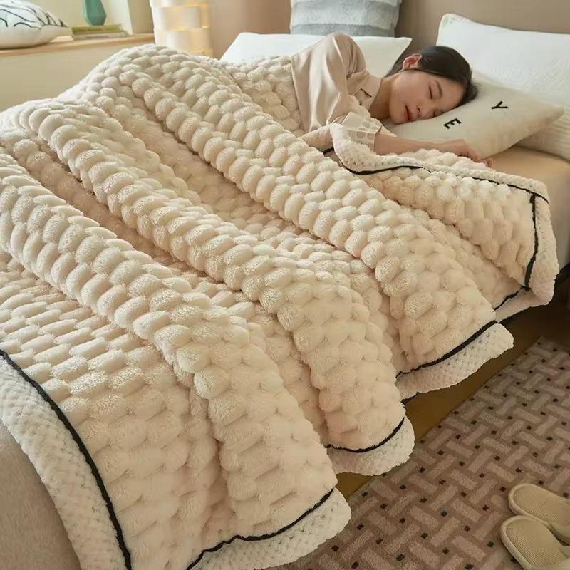 Blanket Turtle Velvet Autumn Winter Warm Sleeping Soft Comfortable Flannel Fleece Blankets For Bed Cozy Thickened Warmth Quilt