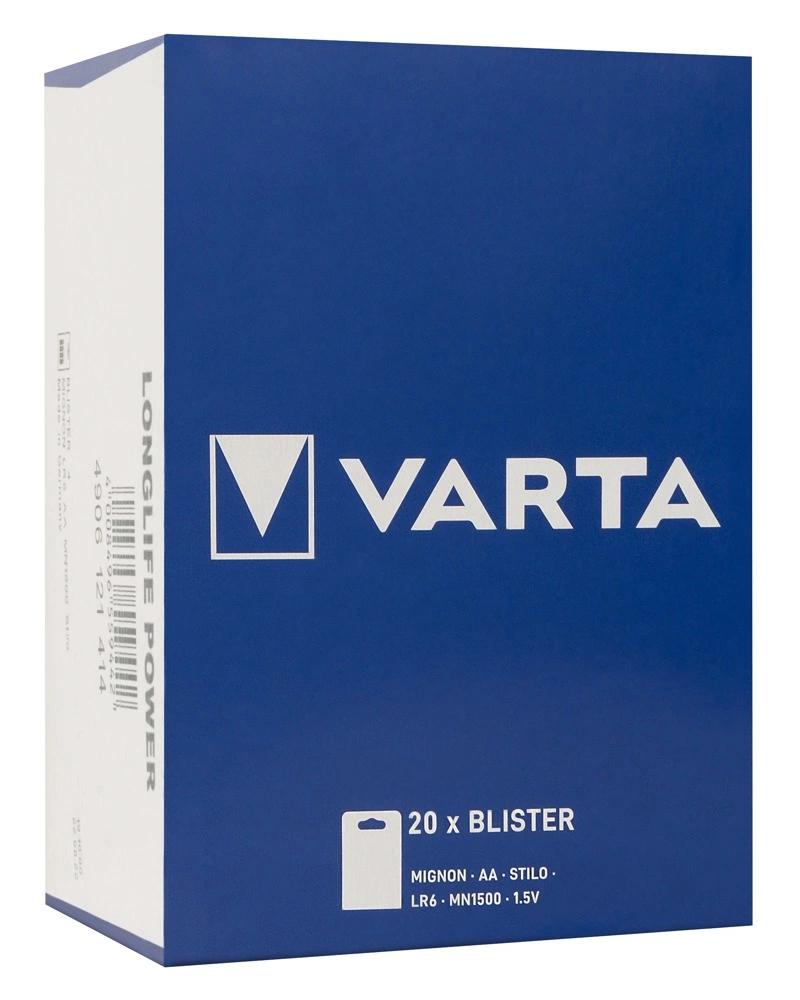 Varta - LR6 AA Batteries 20x4