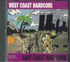 CD VARIOUS - West Coast Hardcore Vs. East Coast  BR003 BLACK RAT RECOR 1998 US Rock Used