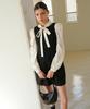 PAUL&ALICE Ribbon Tie Blouse / Ivory