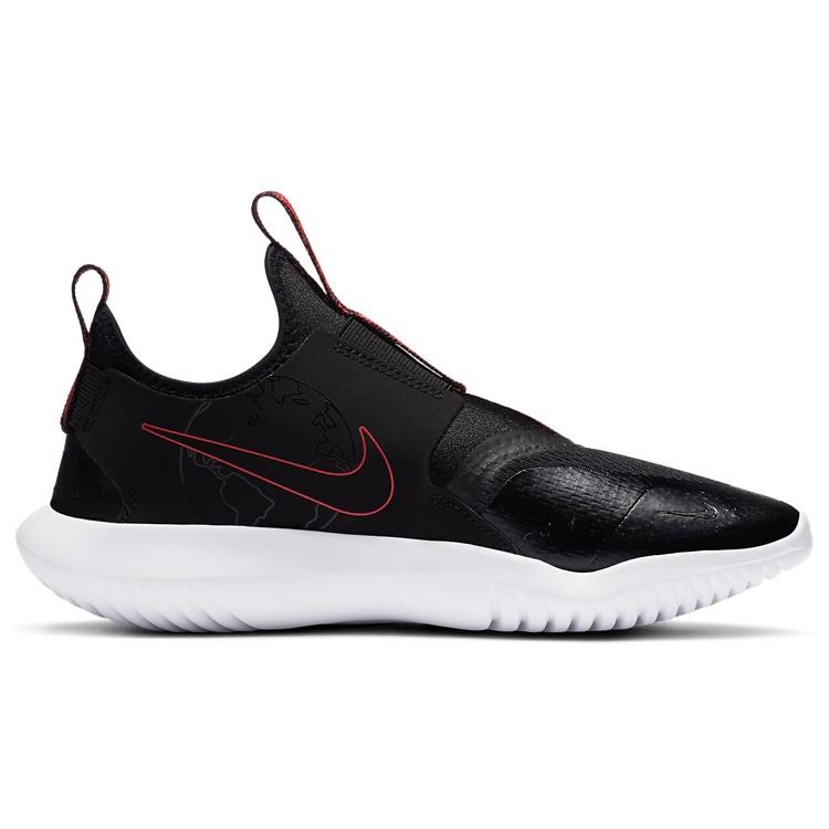 (GS) Nike Flex Runner SE 'Black Bright Crimson' Kids' CZ6528-001