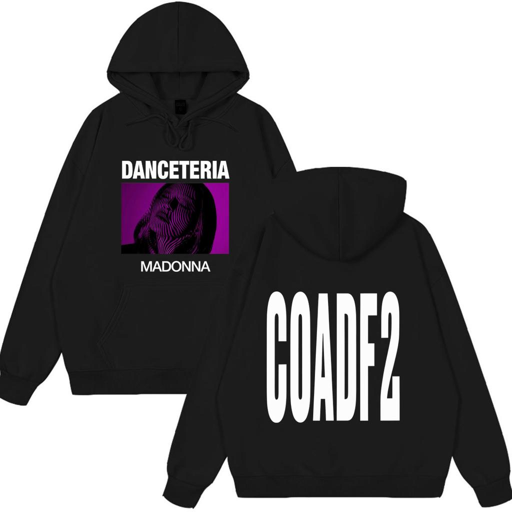 Madonna CONFESSIONS II Album Tour 2026 Print Hoodie Men Women Vintage Loose Casual Oversized High Quality Fashion Pullover Tops