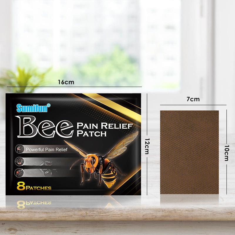8 пластырей/упаковка пластыря с пчелиным ядом, пластырь для колена и поясничного отдела позвоночника, пластырь для шейного отдела позвоночника