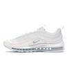 Nike Кроссовки Air Max 97 Triple White для мужчин Серо-волчий-Черный 921826-101