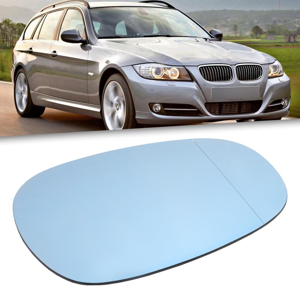 Wing Mirror Glass Blue Right For BMW 1 Series E81 E82 E87 3 Series E90 E91 E92