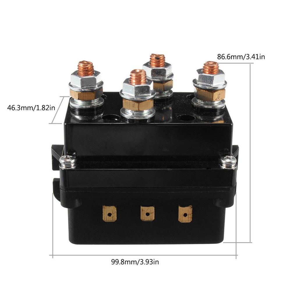 NEW 12V 500A HD Contactor Winch Control Solenoid Relay Twin Wireless Remote Recovery 4x4 For Jeep ATV SUV Car Accessories