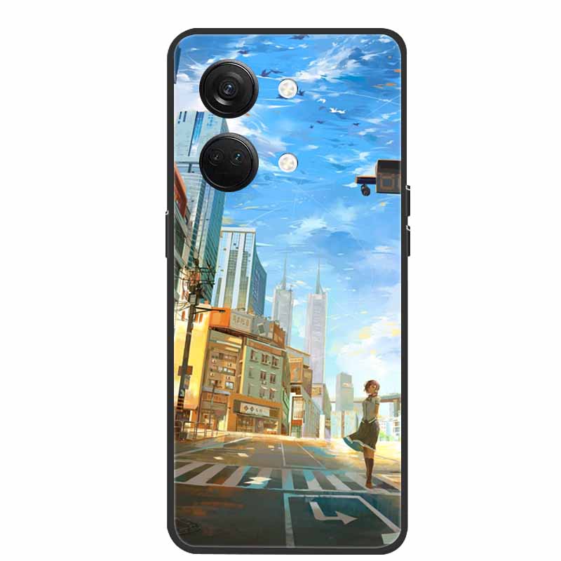 Для OnePlus Nord 3 5G Чехол Coque Nord3 Милый Мягкий ТПУ Мультяшный Расписной Кот Чехлы для Телефона для One Plus Nord 3 Силиконовые Защитные Оболочки