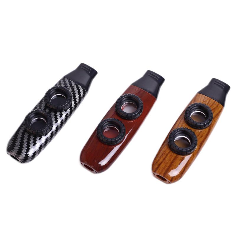 Double Hole Kazoo Flute for Guitar/Ukulele Accompaniment - Beginner Friendly