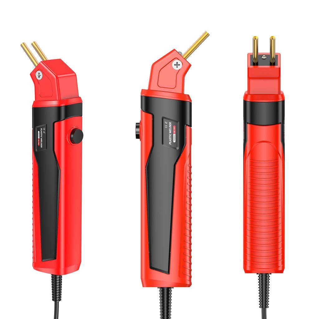 100W Plastic Welding Kit, Hot Staples, Assistive Cutter for Plastic Crack Repair, Car Bumper Repair, Gas Tank Plastic Repair