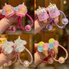 2PCS New Lovely Rainbow Girls Elastic Hair Bands Hair Accessories Children Hair Ties Baby Headwear