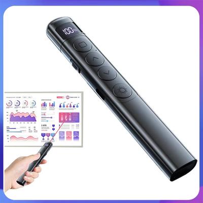 Кликер с красной указкой 100 дней в режиме ожидания Беспроводной презентационный кликер Эргономичный Класс Инструмент Презентационные принадлежности