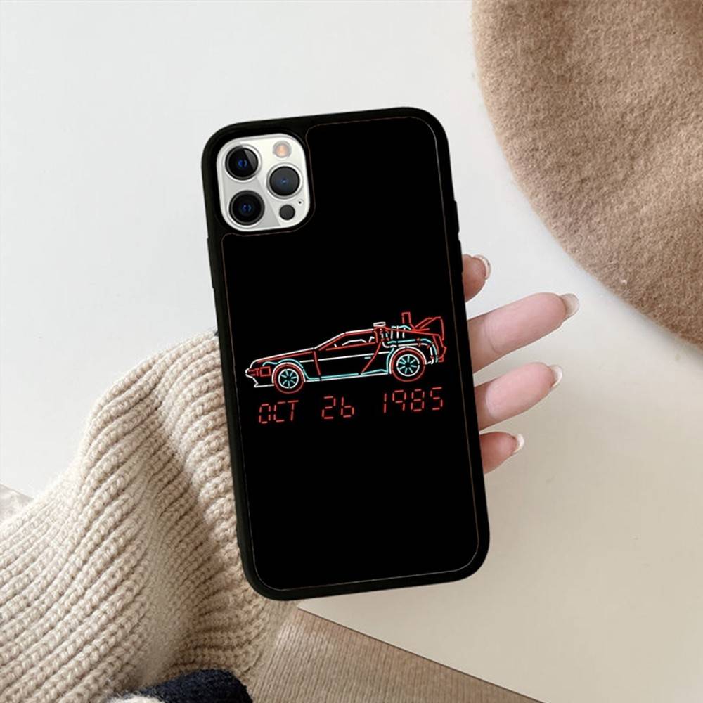 Защитный чехол для телефона Back To The Future из ПК+ТПУ для IPhone 17 16 Pro Max 15 Plus 14 13 12 11