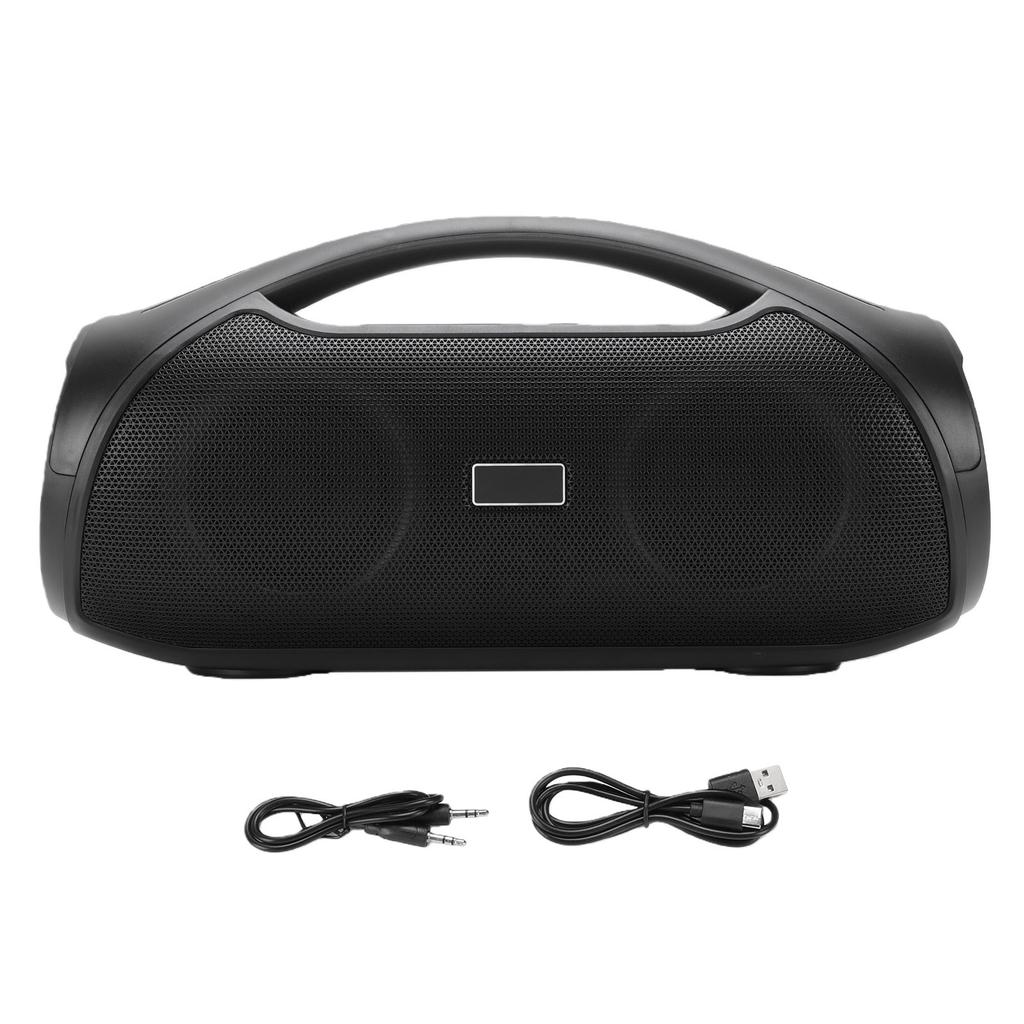 Bluetooth-колонка 80 Вт, мощный бас, беспроводная, портативная, для улицы, с RGB-подсветкой, водонепроницаемость IPX5, 10000 мАч