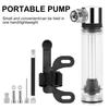 Transparent Bicycle Pump High-pressure Pull-up Design Universal Compact Size Portable Mini Handheld MTB Road Bike Tire Pump