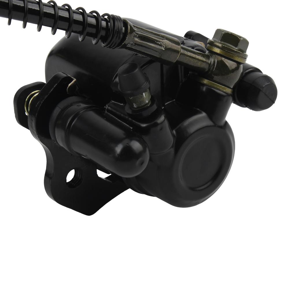 Motorcycle Rear Hydraulic Foot Brake Assembly Caliper Master Cylinder for 50cc 90cc 110cc 125cc ATV Buggy Karting Quad Bike