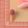 3D брелок для кукольного домика в виде рожка мороженого и подвеска для телефона из смолы ювелирные изделия аксессуары