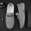 Мужские туфли лоферы из натуральной замши большого размера, повседневные туфли, мужские туфли для вождения, удобные мокасины, мужские туфли на плоской подошве