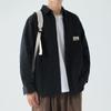 Autumn and Winter Pure Cotton Men's Work Clothes Long-sleeved Shirt Casual Loose Version Ironing Shirt Jacket