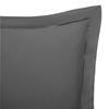 Taie d'oreiller "Prestige" 100% Satin de coton Peigné 120 fils /cm² Coton Pur - 65x65 - Prestige Graphite