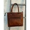 New Women's Genuine Vintage Leather Shoulder Bag Brown Shopping Hand Purse Tote
