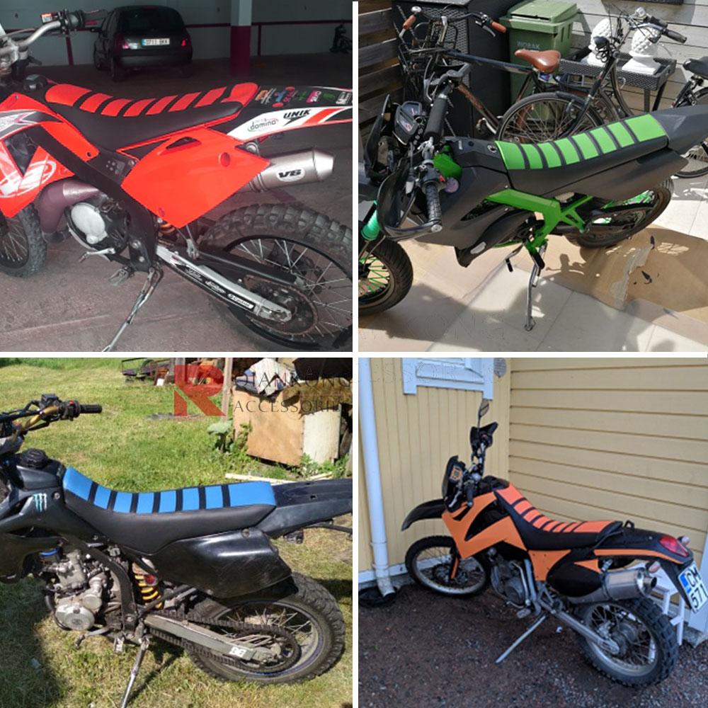Для HUSQVARNA CR125 CR 125 CR300 CR 300 WR125 WR 125 WR300 WR 300 2011 2012 2013 2014 TRICKER резиновое мягкое сиденье для мотоцикла