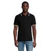 SOLS Mens Practice Contrast Polo Shirt
