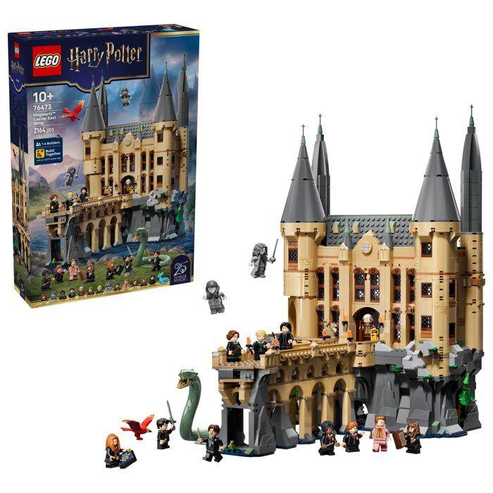 LEGO Harry Potter 76473 Le château de Poudlard : l’Aile Est - Jeu dès 10 ans - Décoration