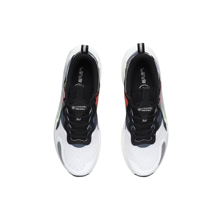 Li Ning Текстиль, Амортизация из ТПУ, Нескользящая, Износостойкая, Дышащая, Легкая, Низкие, Спортивные Повседневные Кроссовки AGLR037-4