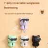 Storage Hook Strong Load-bearing Waterproof Cartoon Cat Shaped Coat Hook Scarf Bag Hanger Hook Wall Decoration