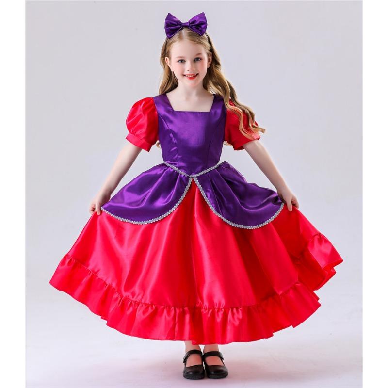 Хэллоуин Золушка старшая сестра вторая сестра сестра дети платье принцессы ролевая игра одежда для сцены мода