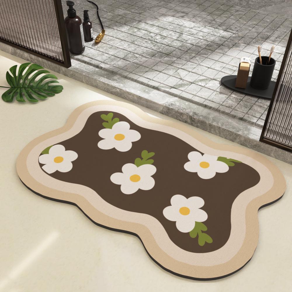 Luxury Absorbent Non-Slip Bathroom Floor Mat