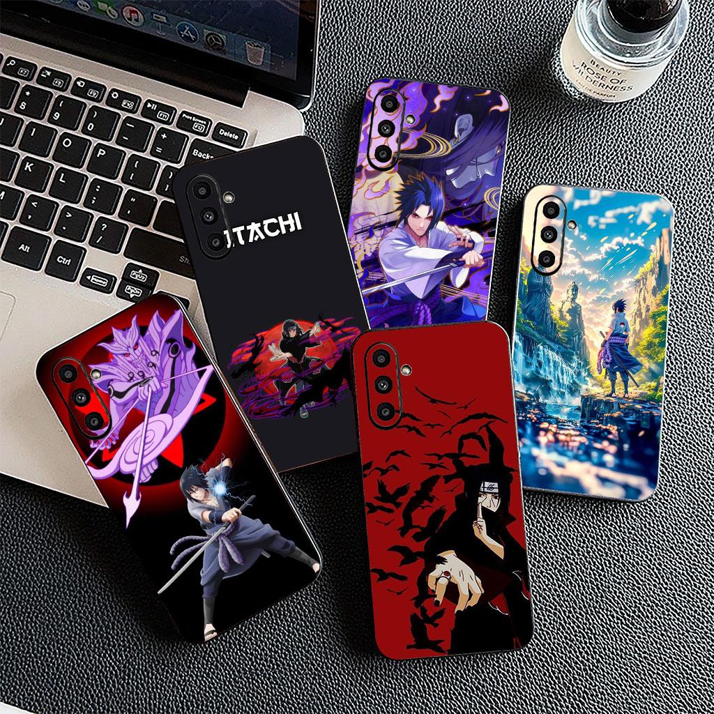 Чехол для телефона Uchiha Itachi Narutos Sasuke для Motorola Moto Edge 70 60 Fusion NEO Pro G Stylus G56 G96 G04 G05 20 Мягкий чехол