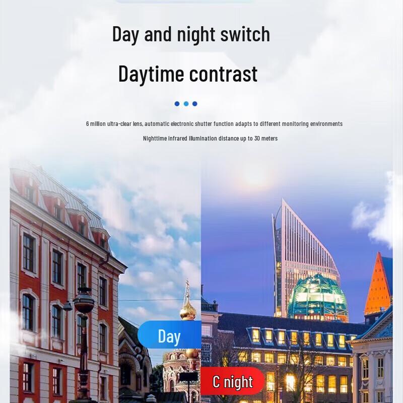 HIKVISION DS-2CD3326WDV3-I 2 Мп POE Starlight Купольная IP-камера Штепсель CN (адаптер в комплекте)