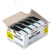 Label Writer Nameland Genuine Tape 18mm Yellow Background with Black 5 Rolls XR-18YW-5P-E Text,