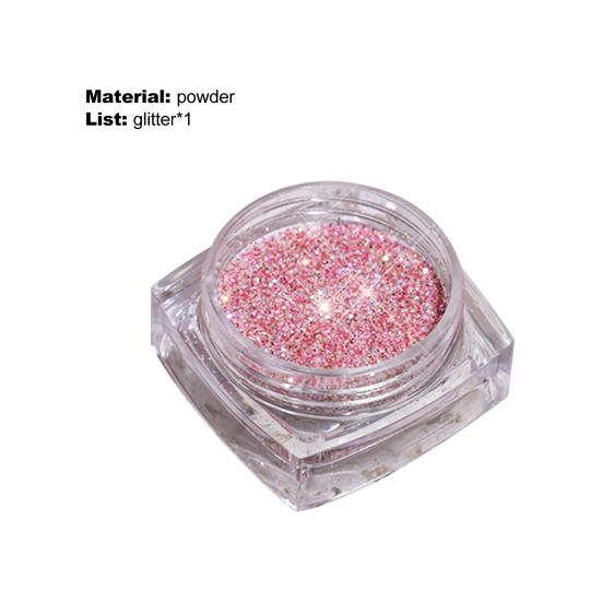 Твердый порошок для ногтей с эффектом Авроры, высокая насыщенность, мини-безопасный блестящий пигмент для дизайна ногтей, красочный порошок Авроры для маникюра