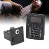 Acoustic Guitar 4 Band Equalizer EQ Preamps Piezo Pickup Chromatic Tuner System LC?400G