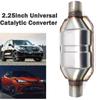 Universal Catalytic Converter Auto Accessories 2.25" Outer Diameter High Flow 400 Cells Car Parts Stainless Steel EPA  Approved