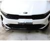 KIA K5 20-22 Передний сплиттер и боковые юбки: Набор из 3 предметов с защитой от царапин